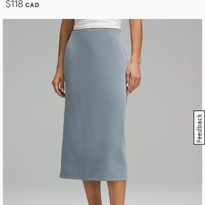 New Lululemon Softstreme skirt